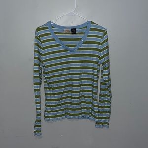 Vintage Arizona Jean & Co Striped Long Sleeve